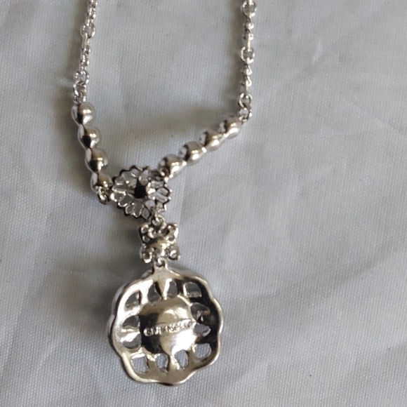 Givenchy SIGNED MULTICOLORED DIAMOND NECKLACE - Picture 4 of 6